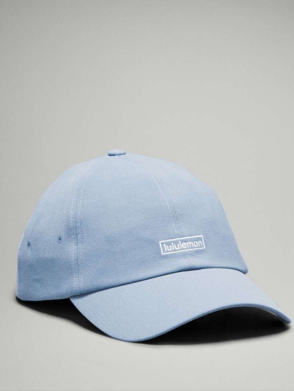 LULULEMON WOMENS BALLER HAT SOFT EMBROIDERED UTILITY POWDER BLUE